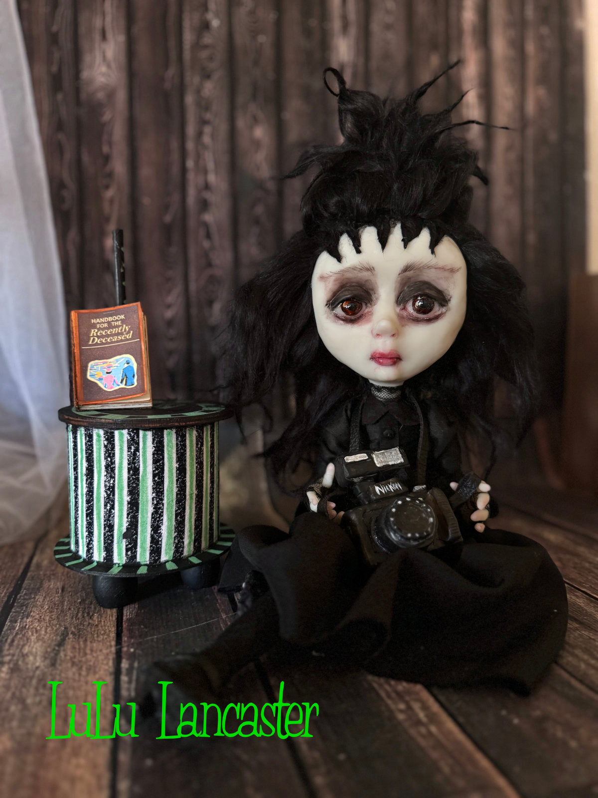 Lydia Deetz Sitter Original LuLu Lancaster Art Doll