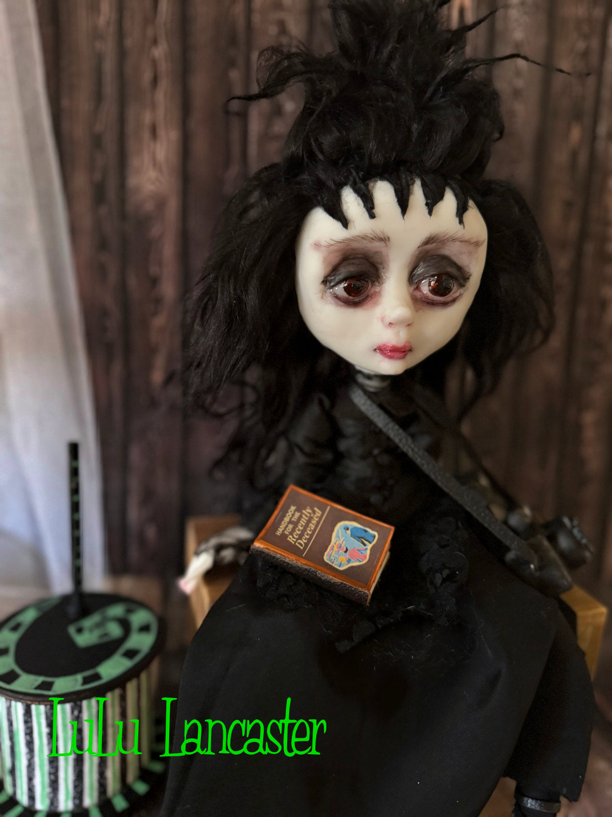 Lydia Deetz Sitter Original LuLu Lancaster Art Doll