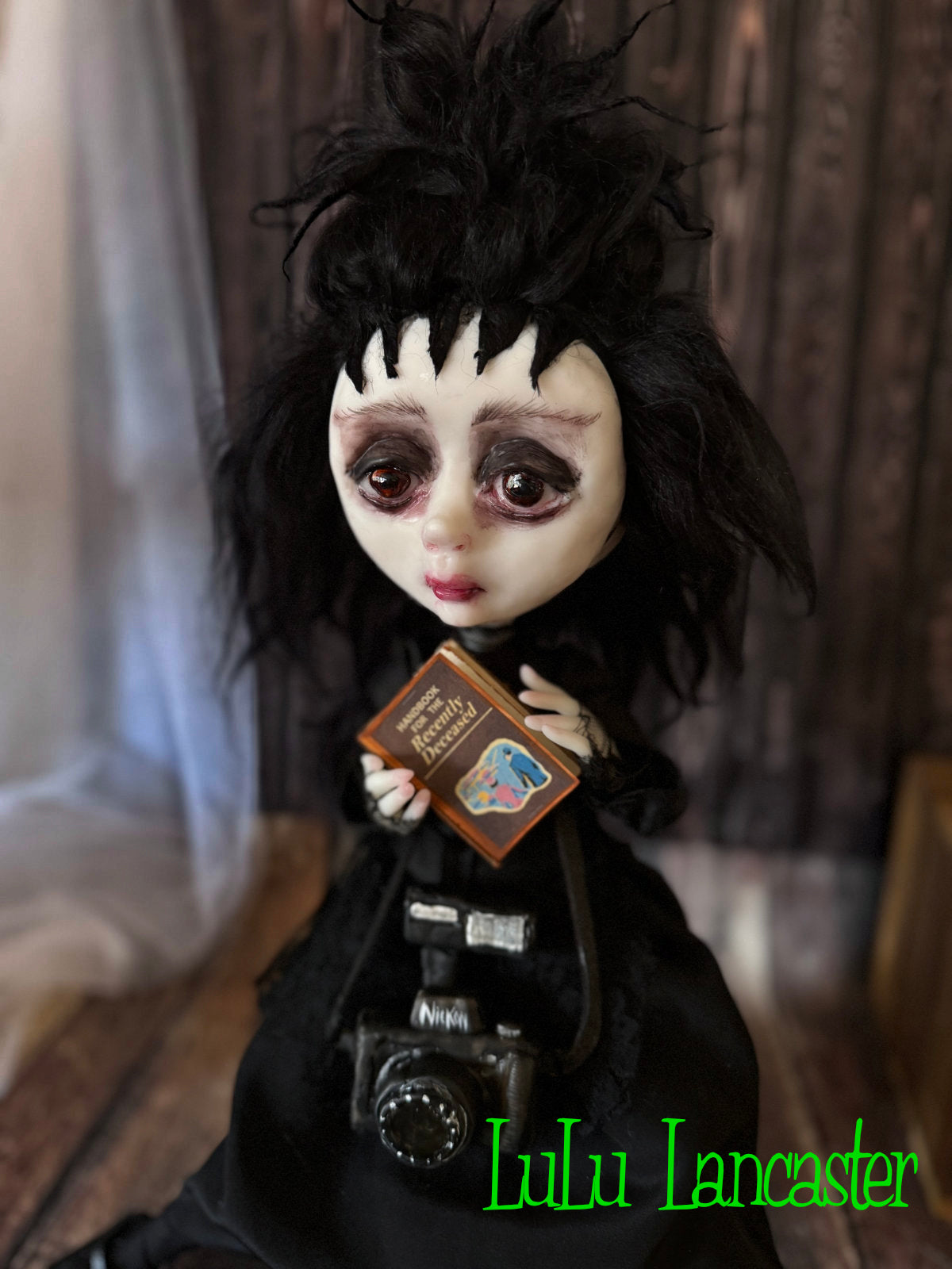 Lydia Deetz Sitter Original LuLu Lancaster Art Doll