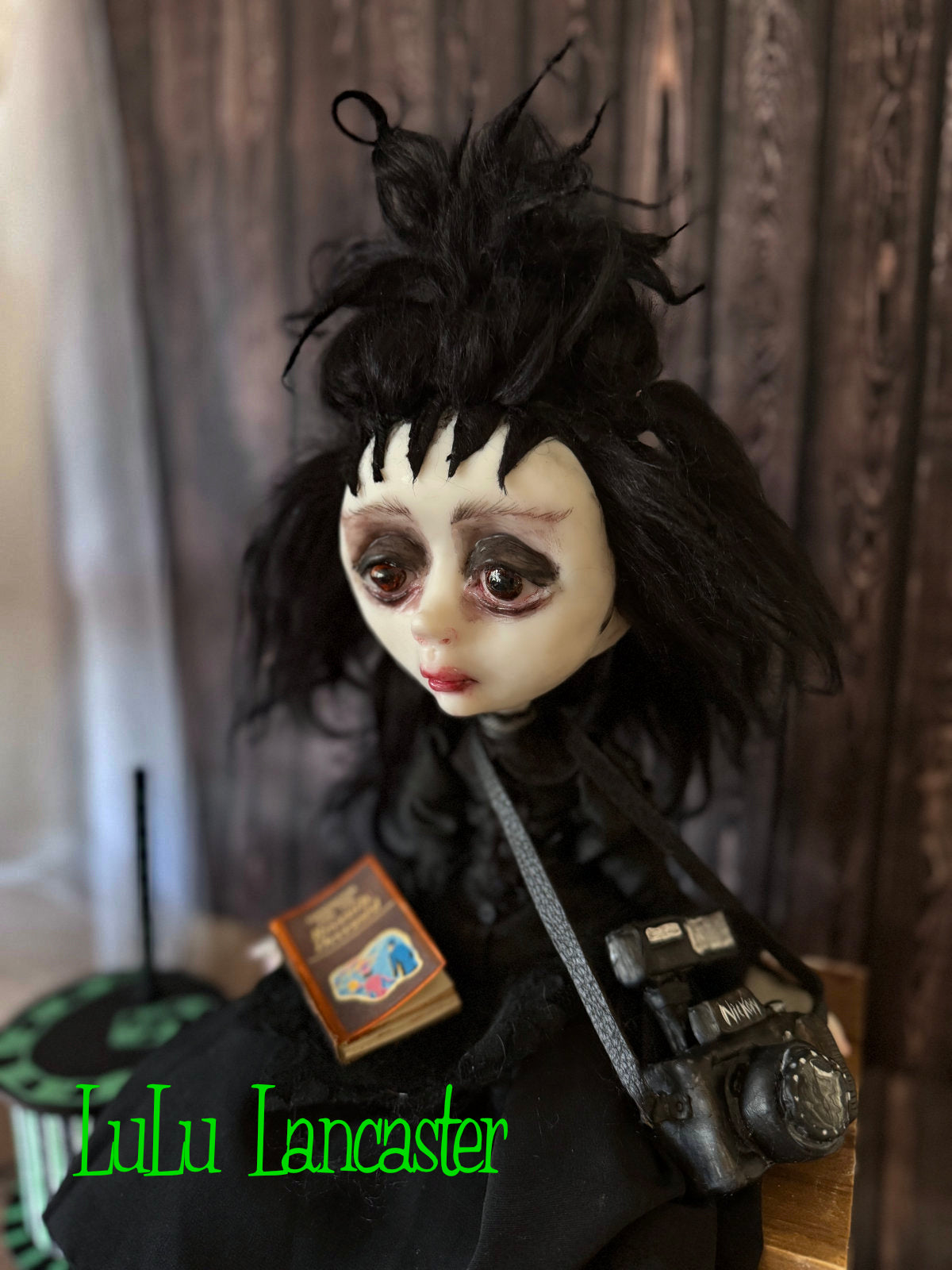 Lydia Deetz Sitter Original LuLu Lancaster Art Doll