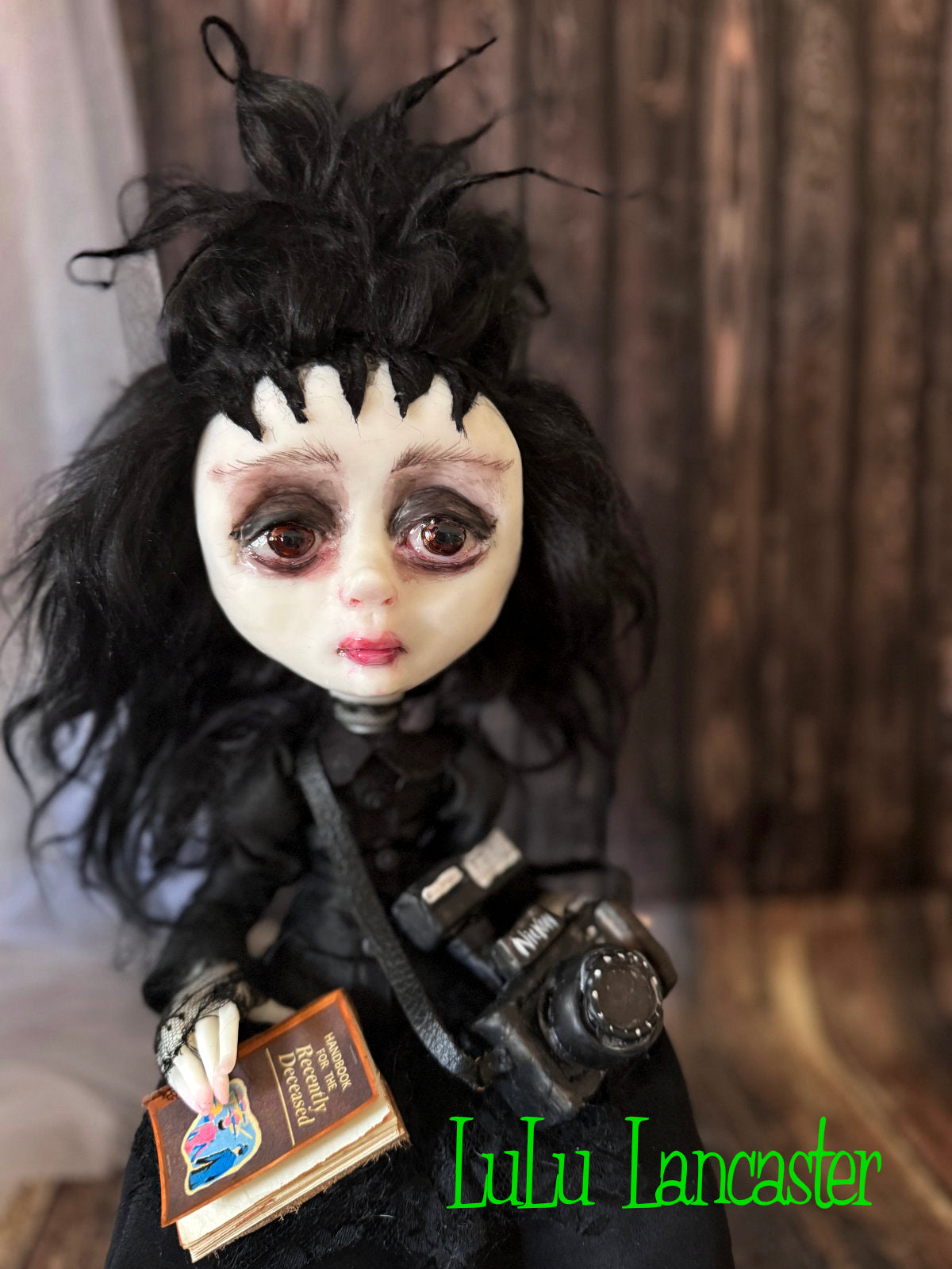 Lydia Deetz Sitter Original LuLu Lancaster Art Doll