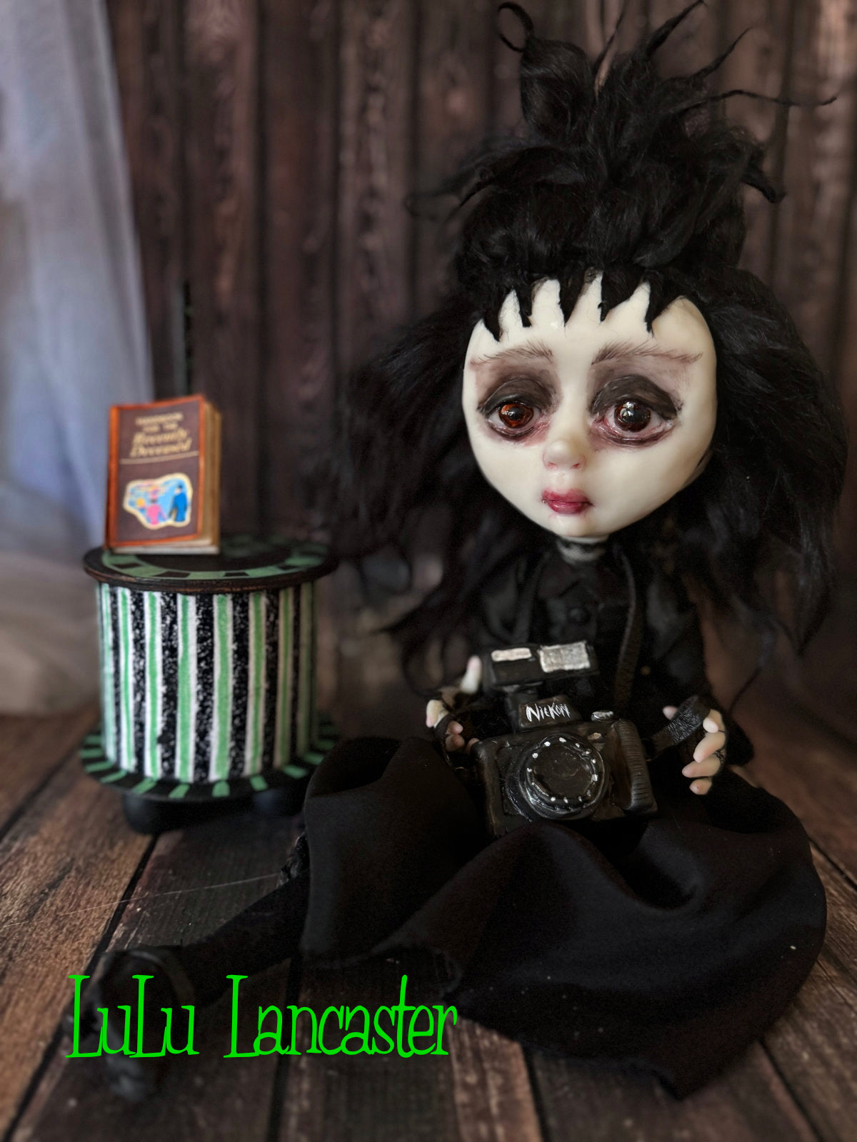 Lydia Deetz Sitter Original LuLu Lancaster Art Doll