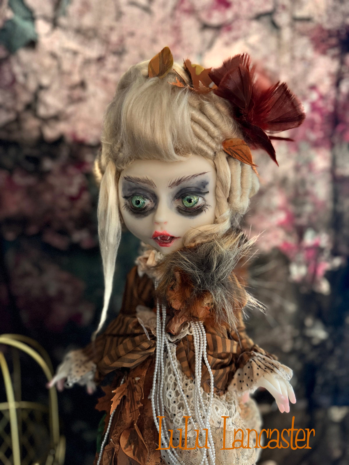 Maple Vampire Goth~Original LuLu Lancaster Art Doll