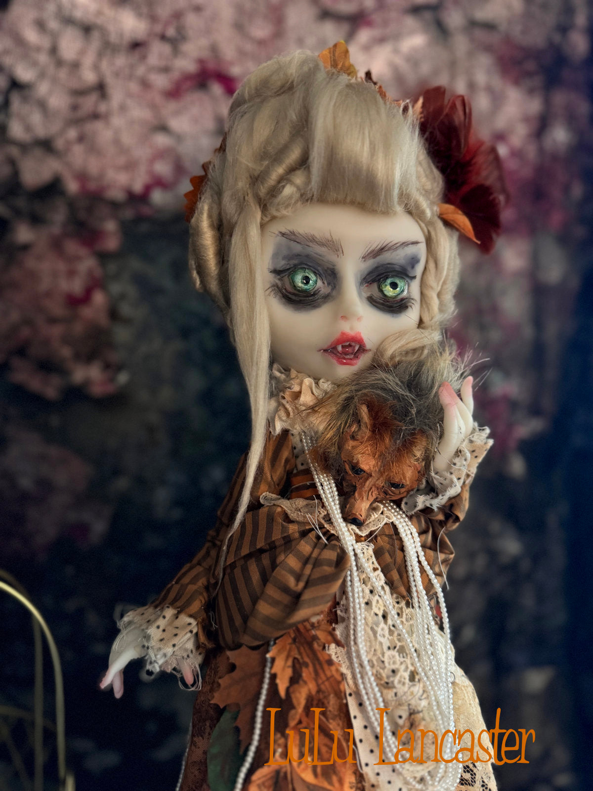 Maple Vampire Goth~Original LuLu Lancaster Art Doll