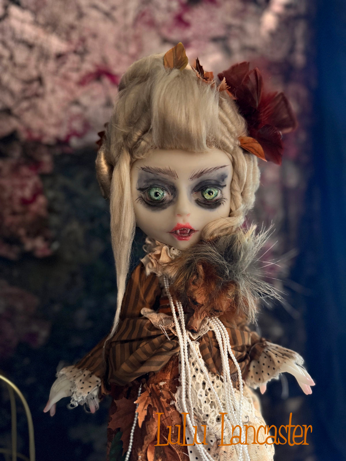 Maple Vampire Goth~Original LuLu Lancaster Art Doll