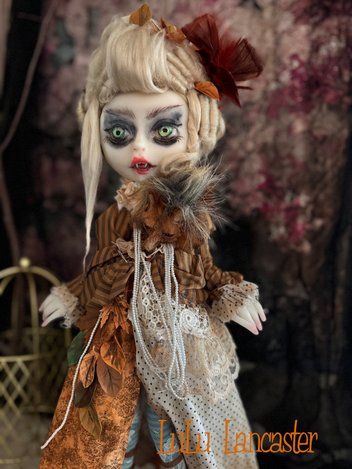Maple Vampire Goth~Original LuLu Lancaster Art Doll
