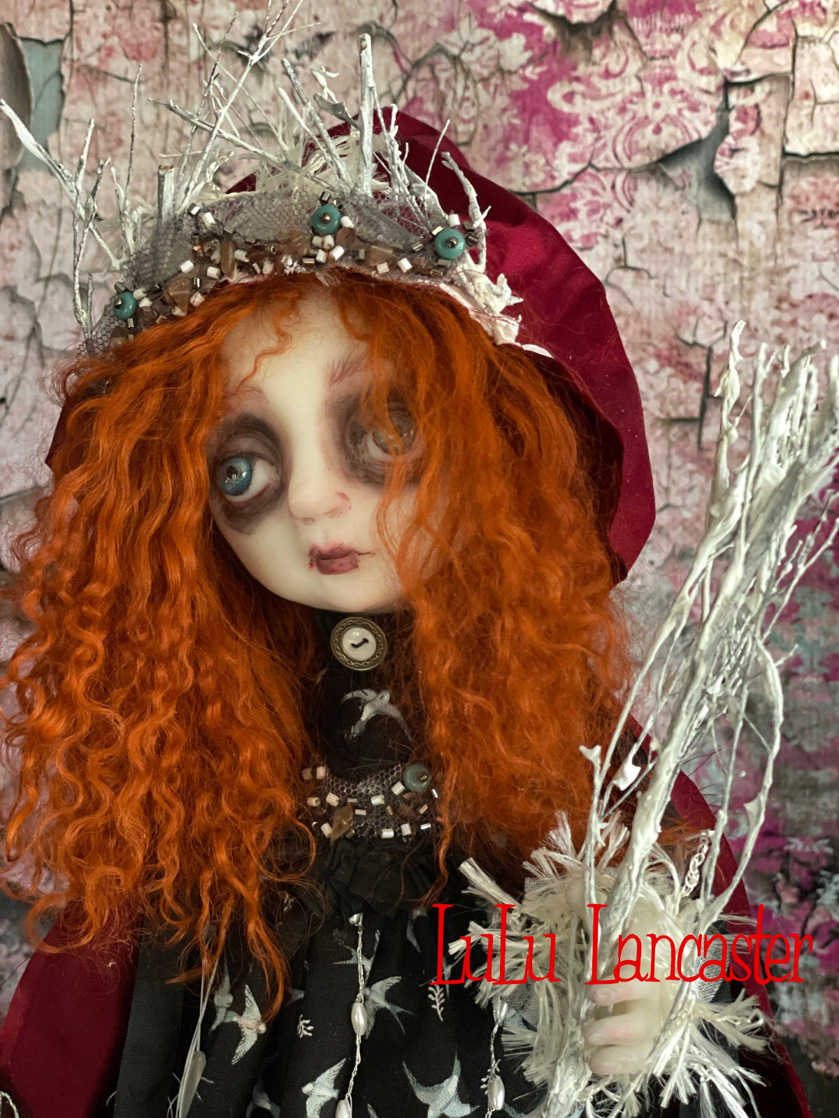 Marlo the Winter Witch Original LuLu Lancaster Art Doll