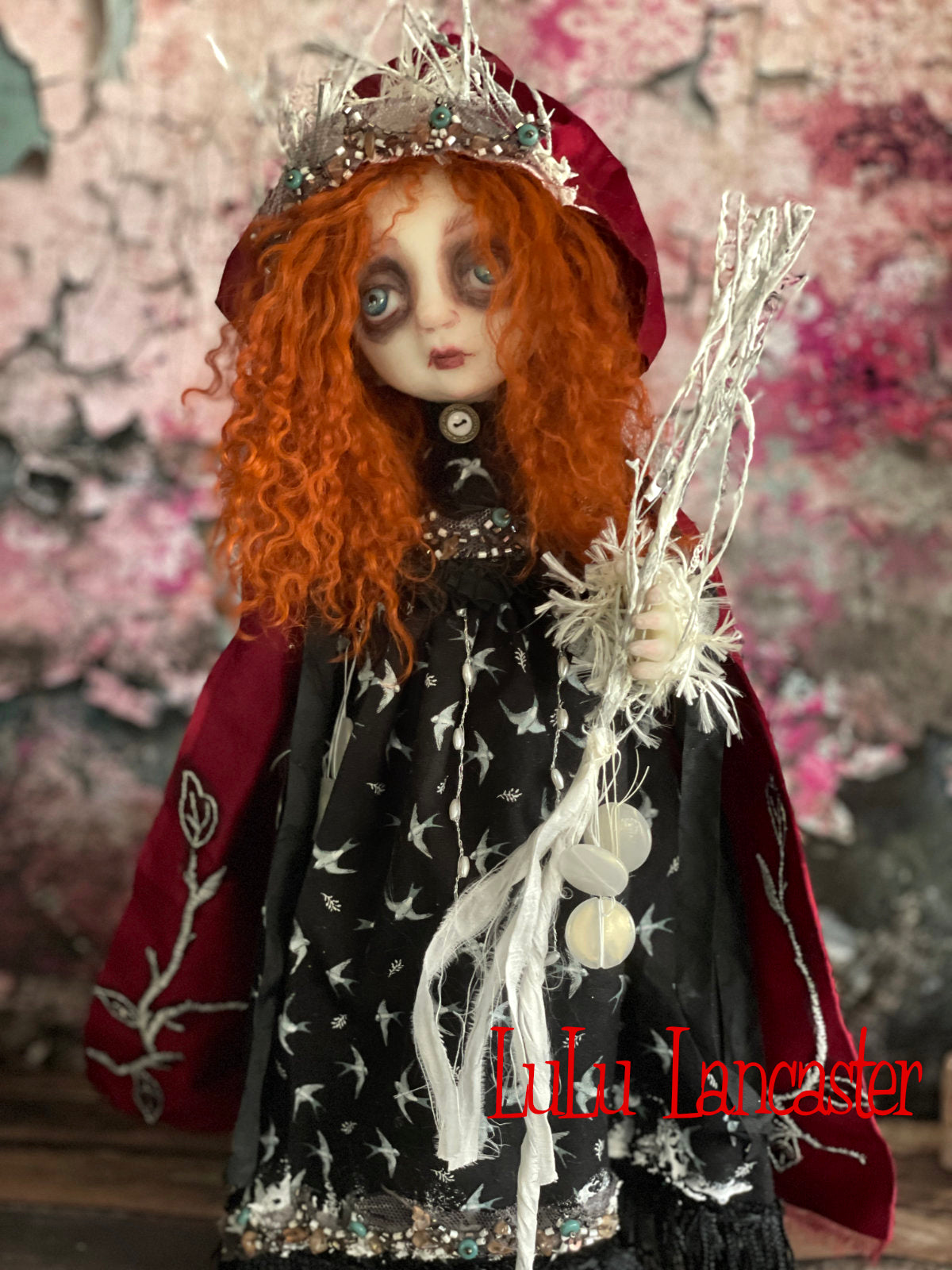 Marlo the Winter Witch Original LuLu Lancaster Art Doll