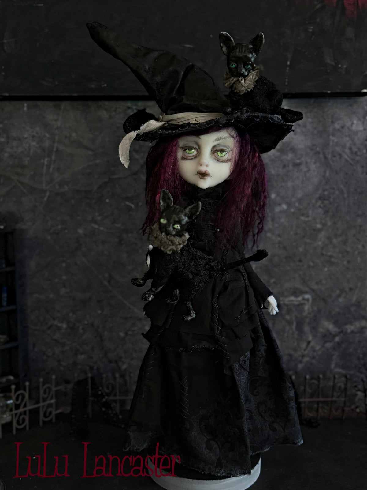 Maven the Witch Original LuLu Lancaster Art Doll