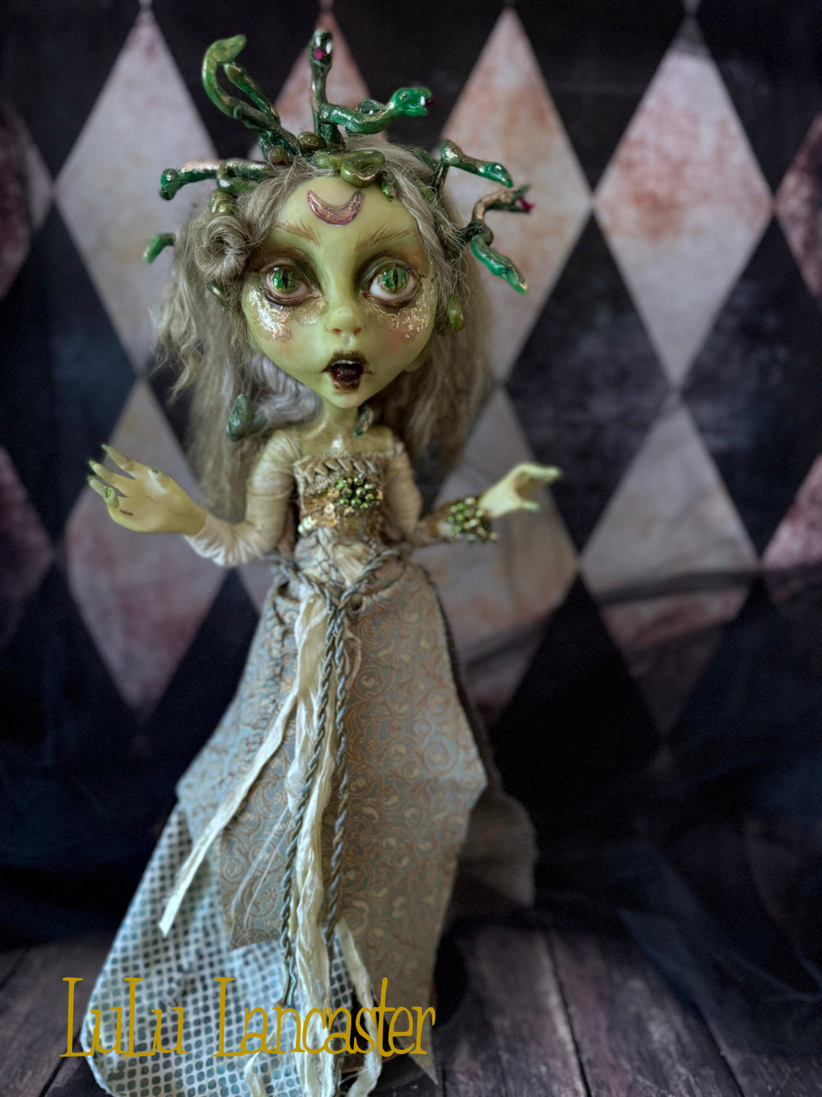 Medusa ~Original LuLu Lancaster Art Doll