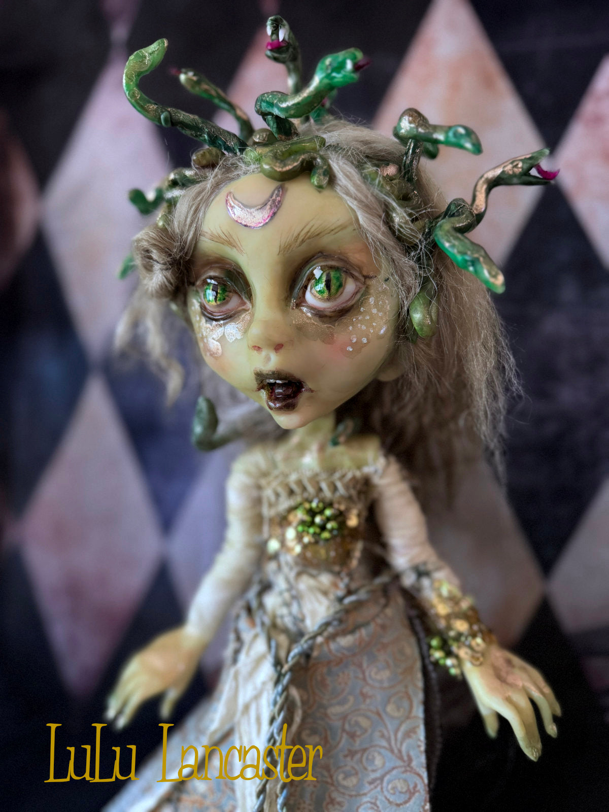 Medusa ~Original LuLu Lancaster Art Doll