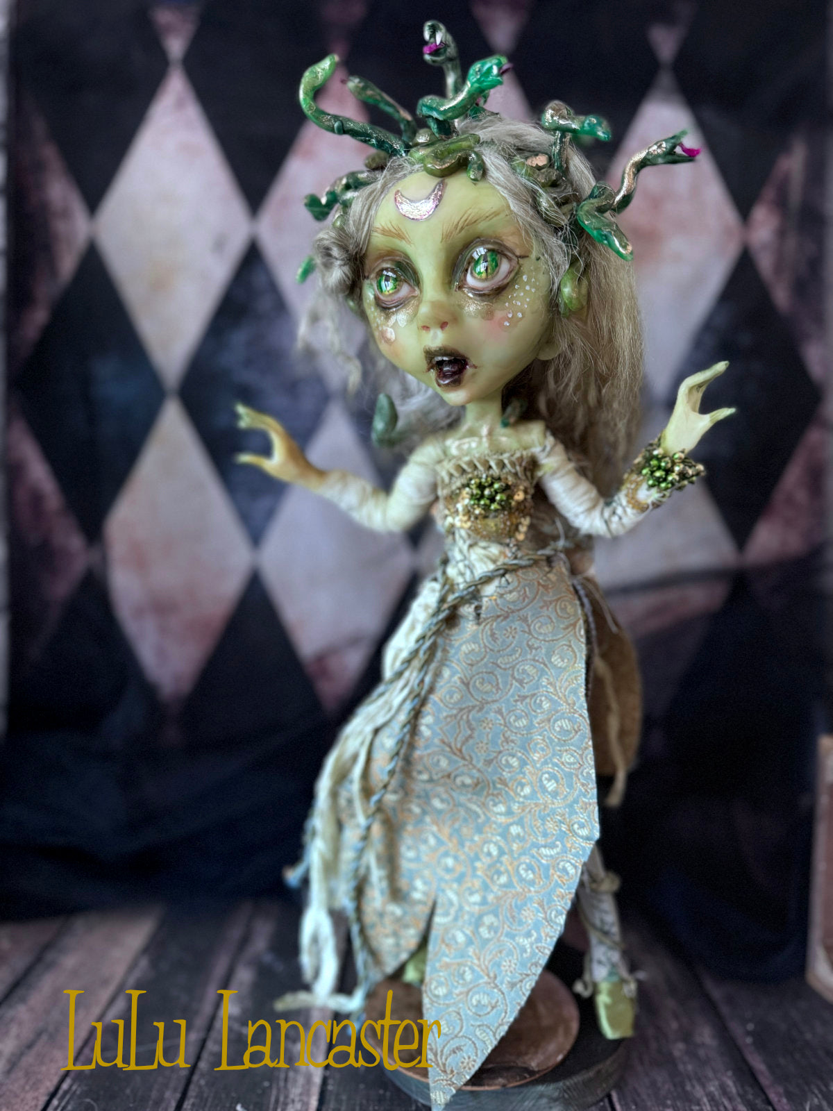Medusa ~Original LuLu Lancaster Art Doll