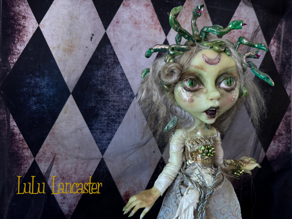 Medusa ~Original LuLu Lancaster Art Doll