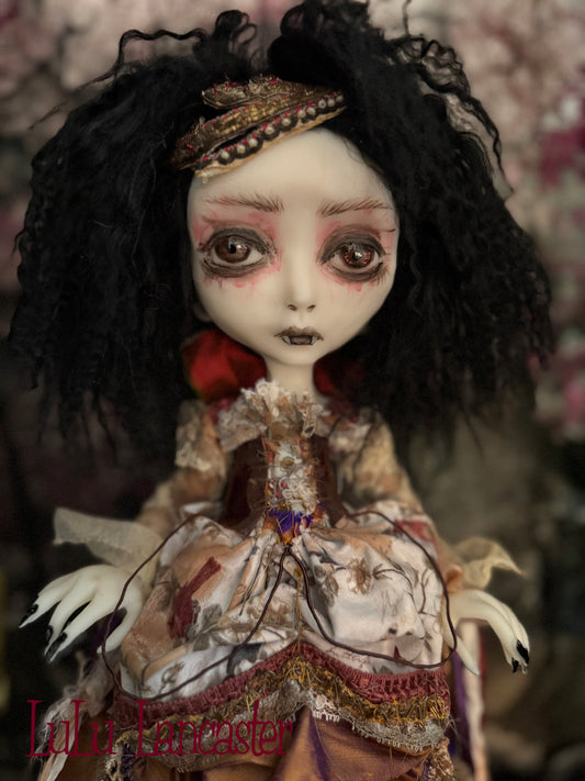 Meridian Vampire Goth~Original LuLu Lancaster Art Doll