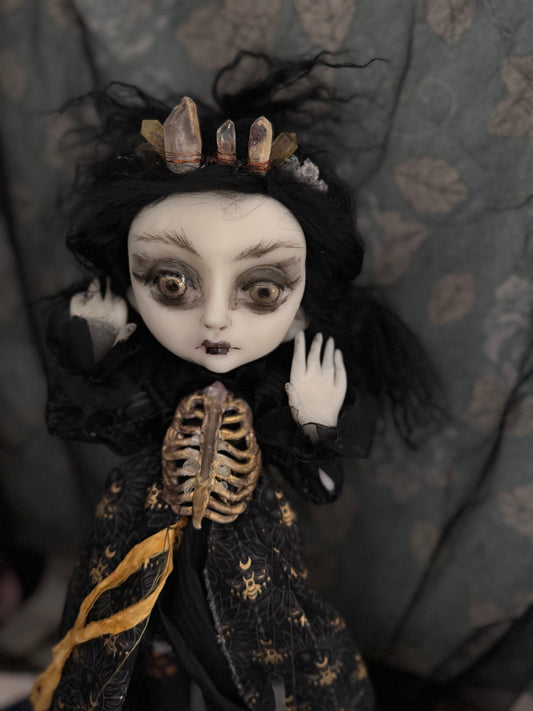 Minlorna the Crystal Witch Original LuLu Lancaster Art Doll