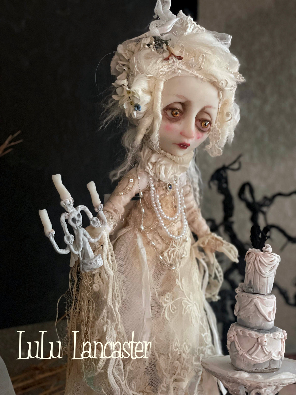 Miss. Havisham Original LuLu Lancaster Halloween Art Doll