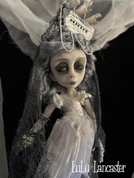 The Mizzen Widow Ghost ship ~Original LuLu Lancaster Art Doll