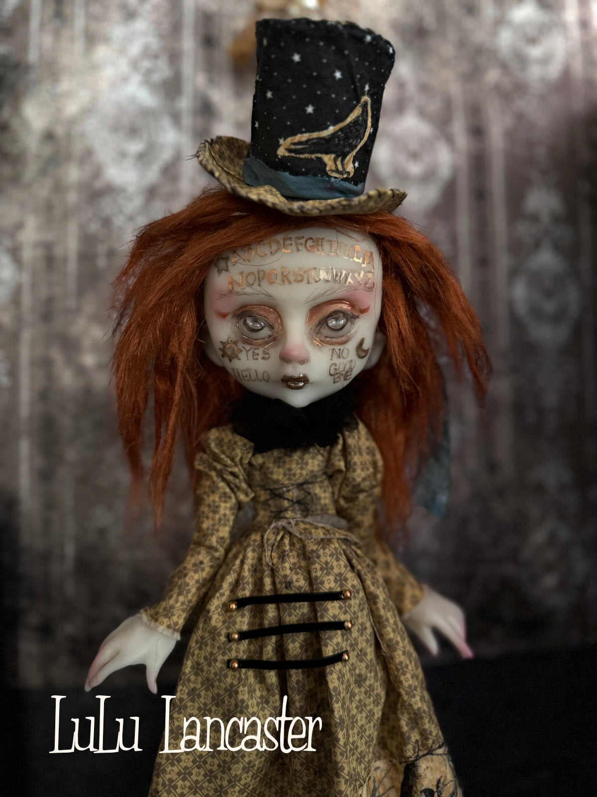 Veil the Ouija Witch Original LuLu Lancaster Art Doll