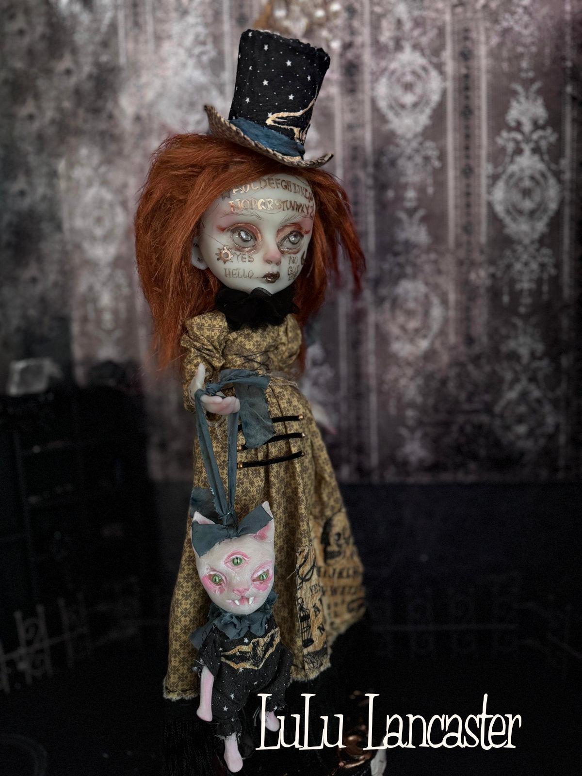 Veil the Ouija Witch Original LuLu Lancaster Art Doll