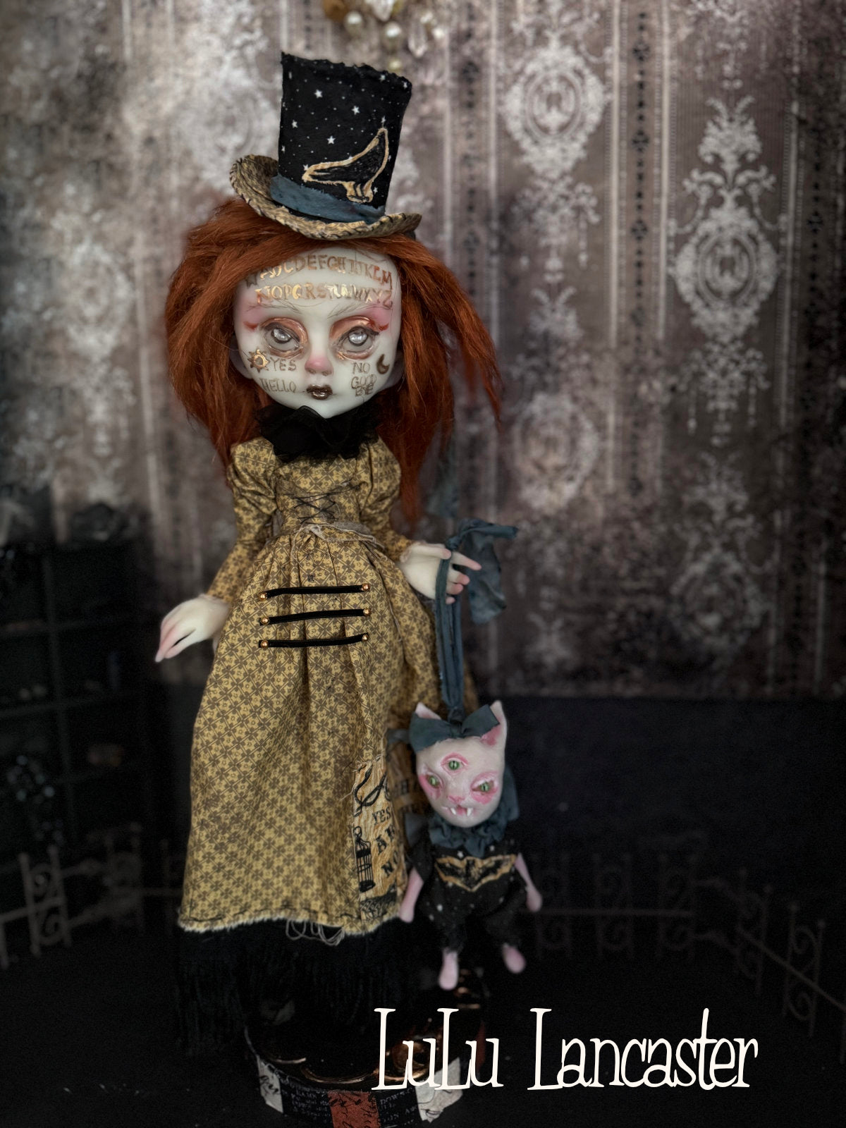 Veil the Ouija Witch Original LuLu Lancaster Art Doll