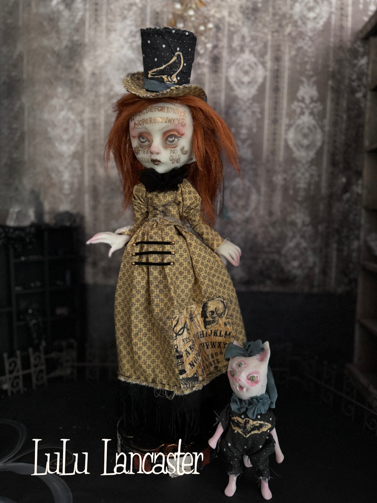 Veil the Ouija Witch Original LuLu Lancaster Art Doll