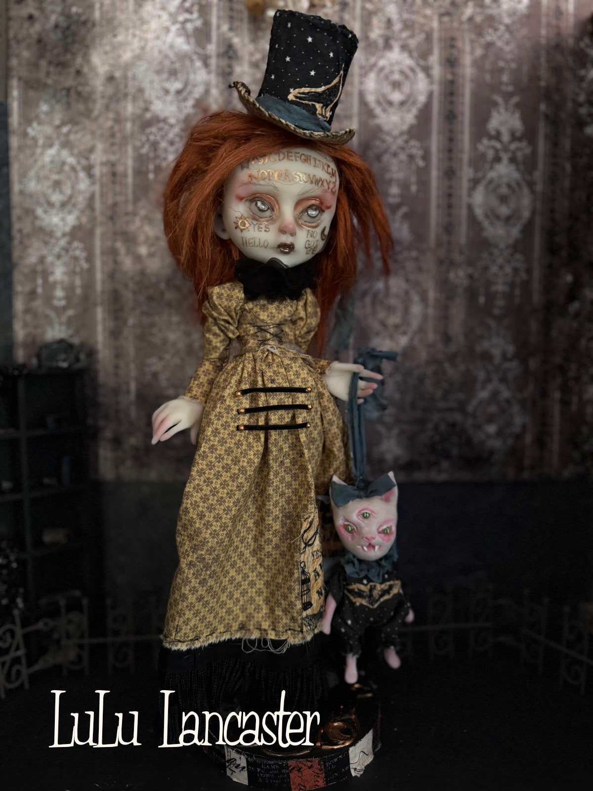 Veil the Ouija Witch Original LuLu Lancaster Art Doll