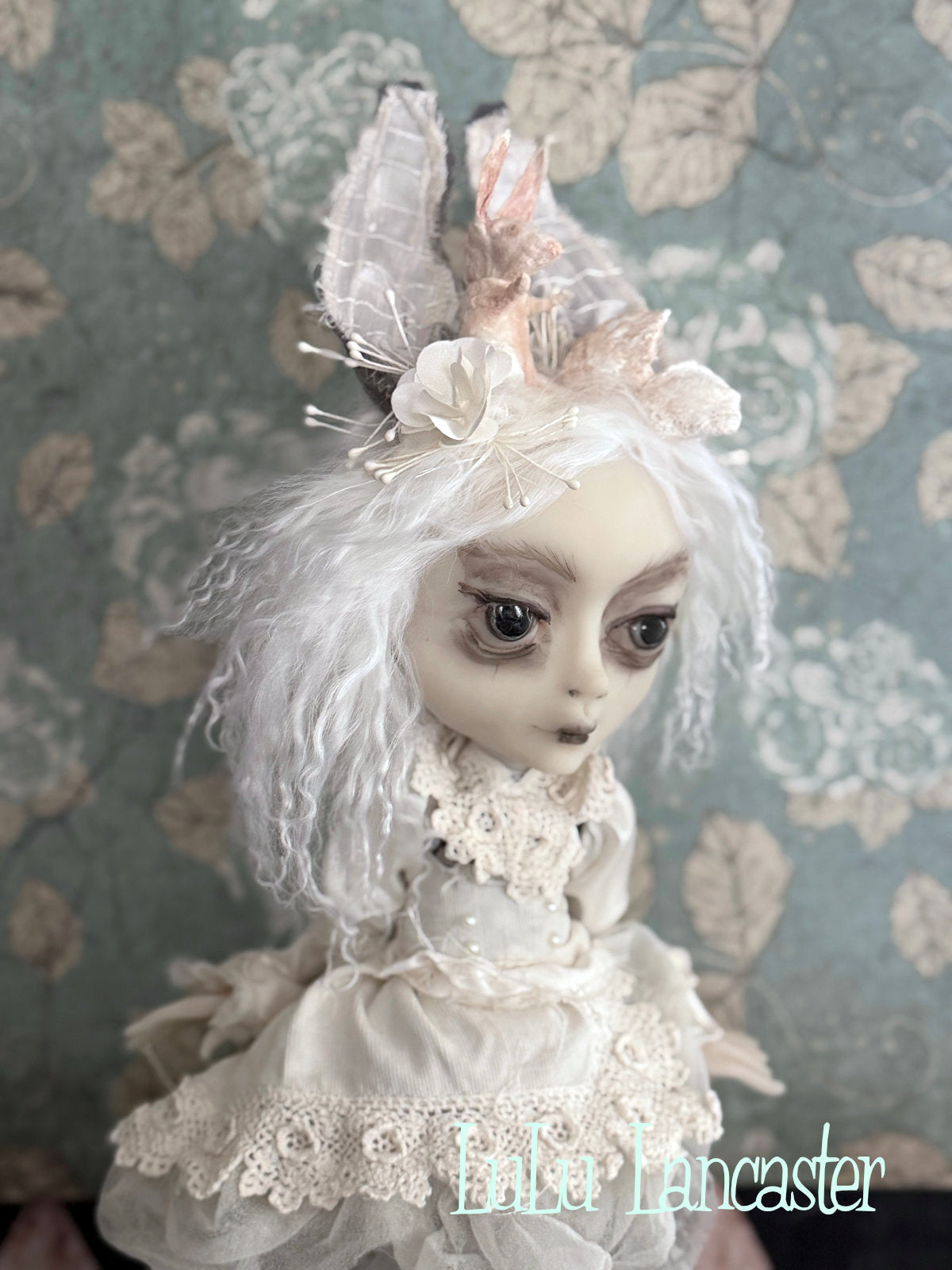 Pardon the White Rabbit Original LuLu Lancaster Art Doll