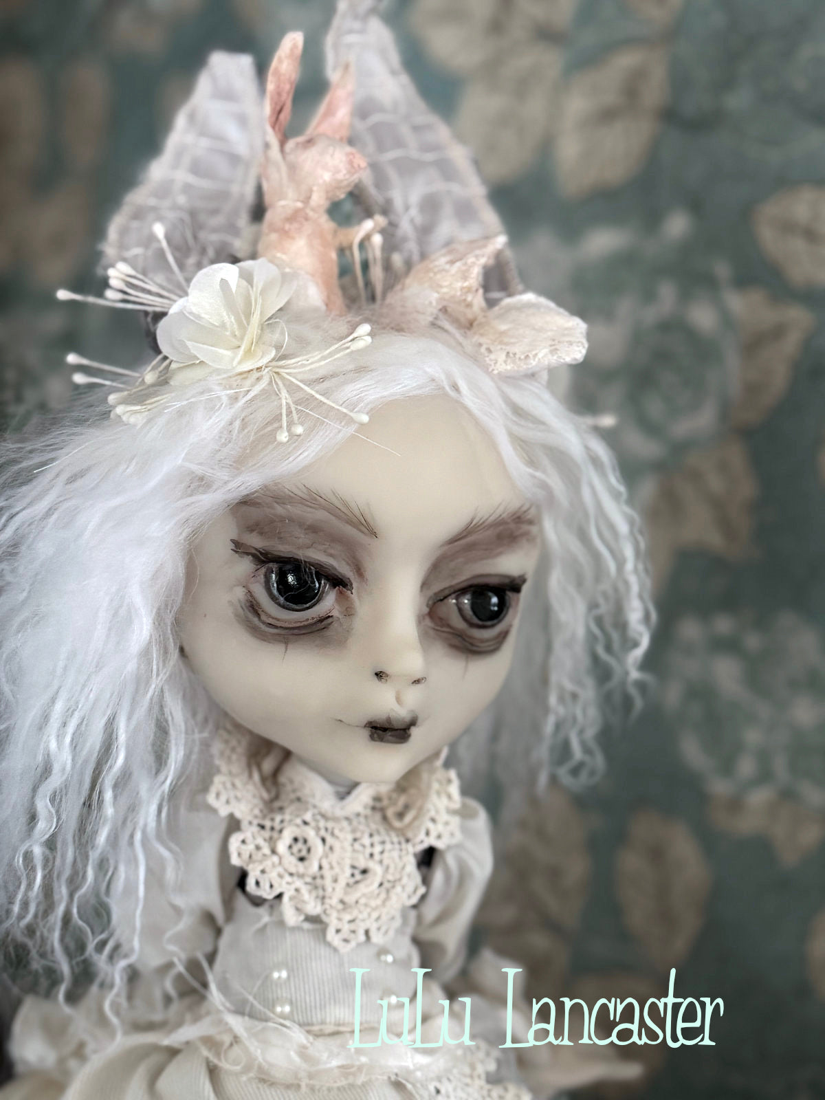 Pardon the White Rabbit Original LuLu Lancaster Art Doll