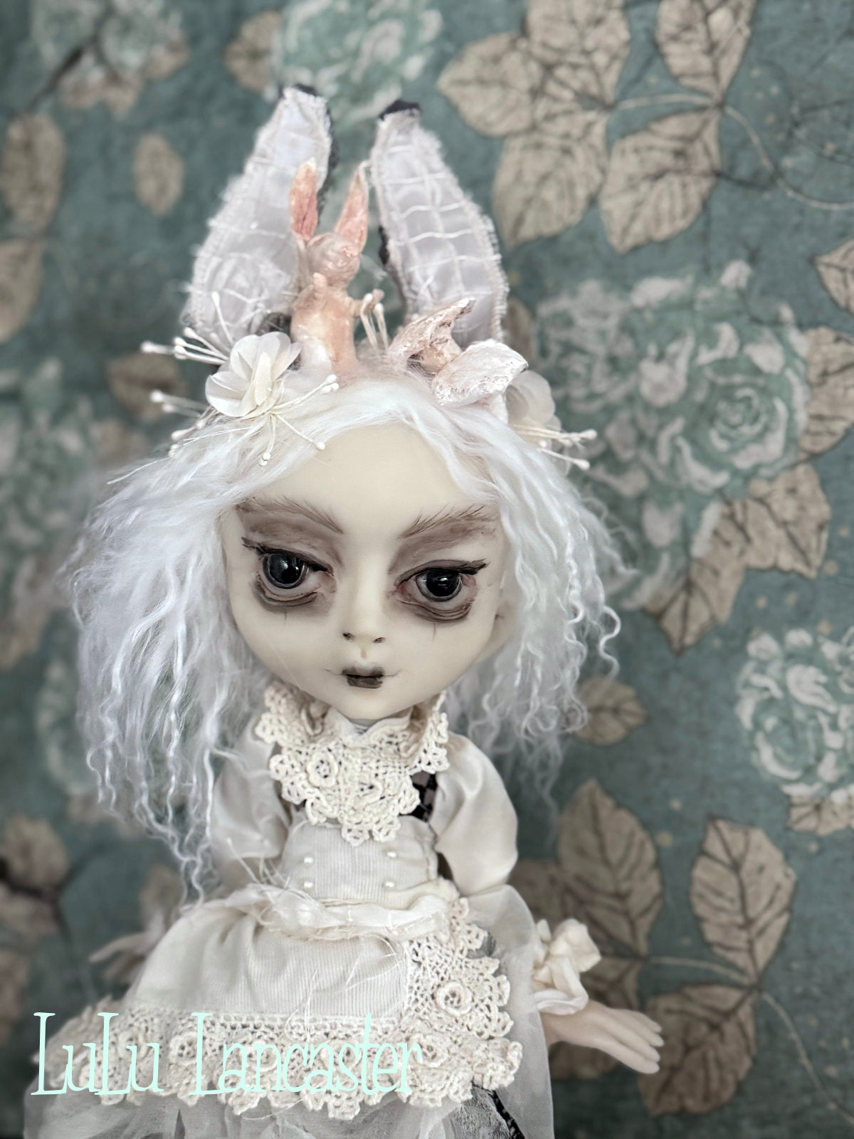 Pardon the White Rabbit Original LuLu Lancaster Art Doll