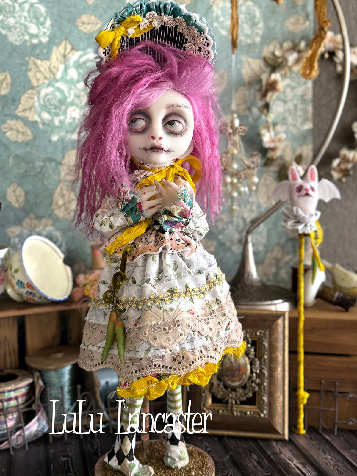 Peculiar Petula Spring Goth Original LuLu Lancaster Art Doll