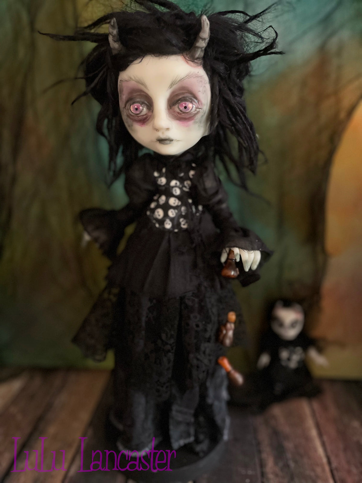 Petronella the Dark Witch  Original LuLu Lancaster Art Doll