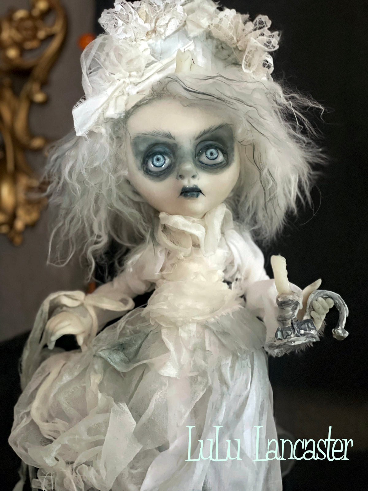 Pleasance Victorian ghostie Original LuLu Lancaster Art Dolls