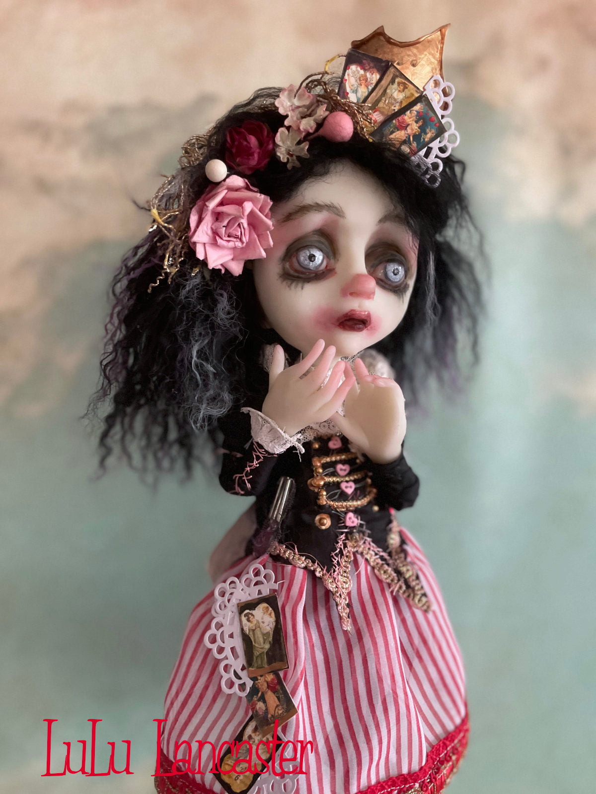 Princess Valentine of broken hearts Original LuLu Lancaster Art Doll
