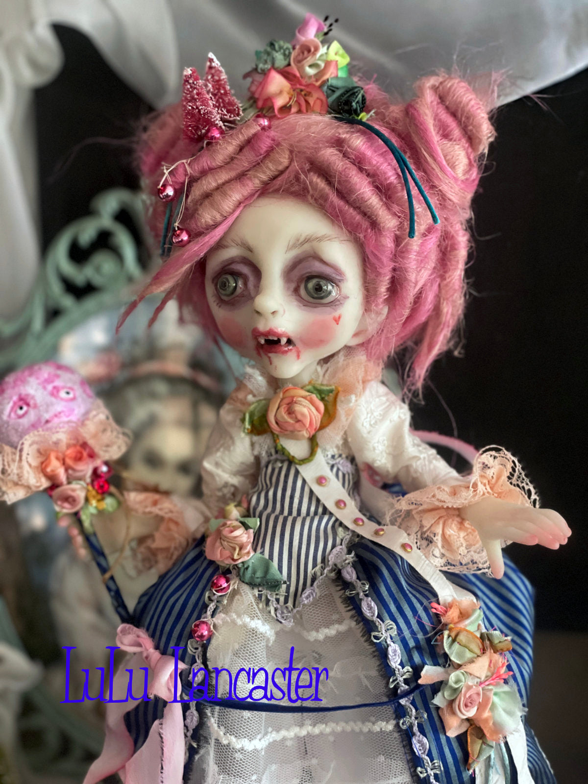 Pypa Patisserie the rococo vampire ~LuLus Holidays Original LuLu Lancaster Art Doll