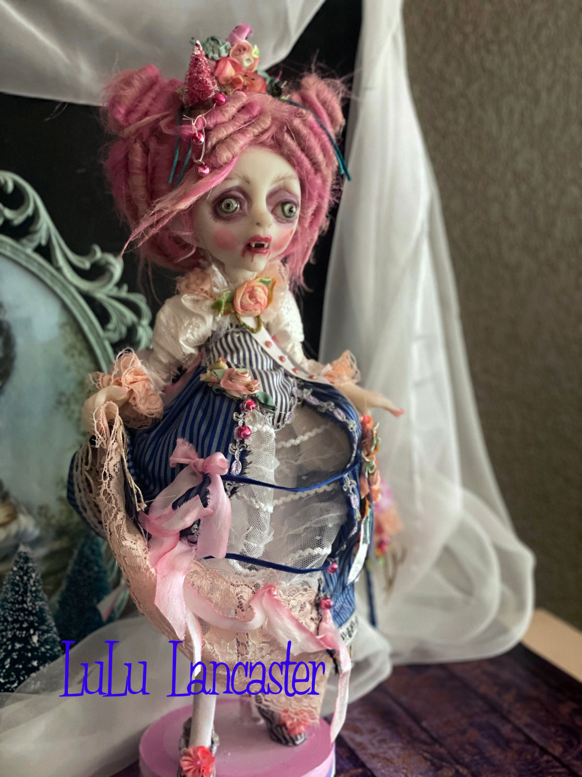 Pypa Patisserie the rococo vampire ~LuLus Holidays Original LuLu Lancaster Art Doll