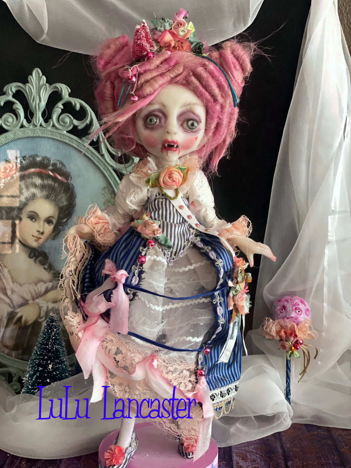 Pypa Patisserie the rococo vampire ~LuLus Holidays Original LuLu Lancaster Art Doll