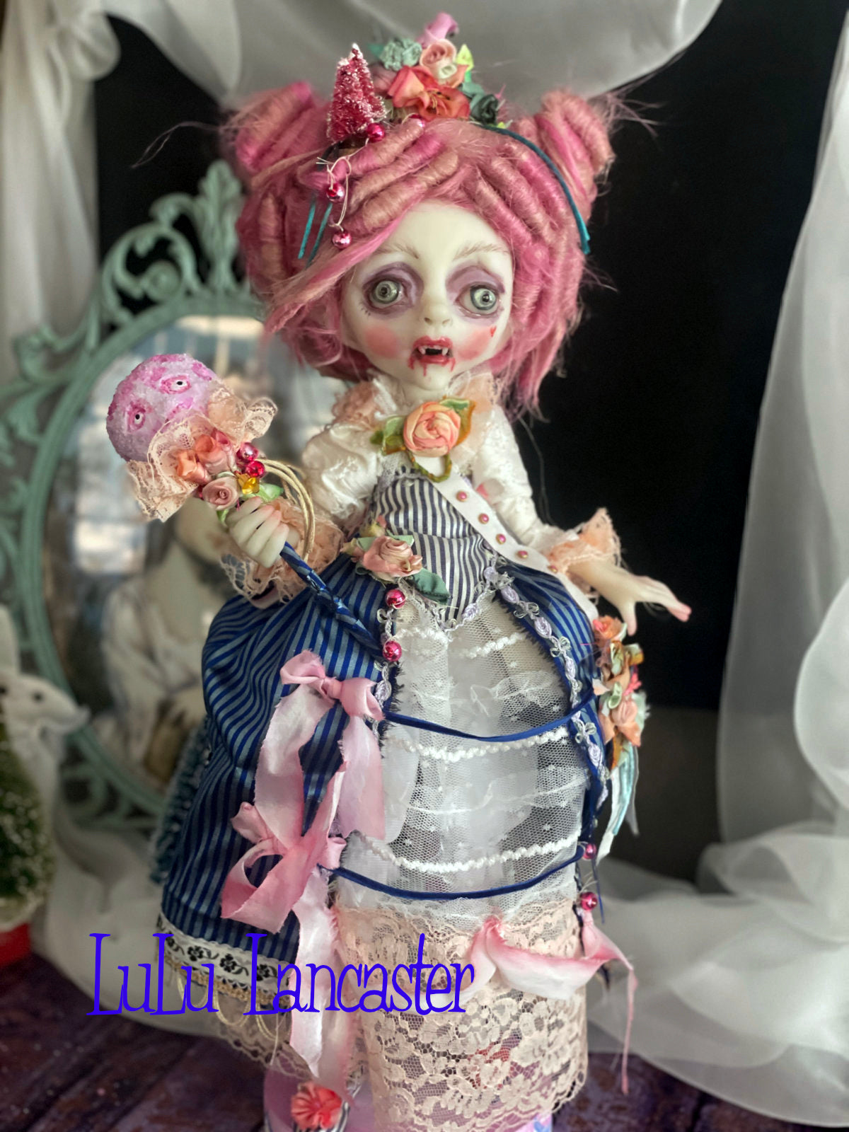 Pypa Patisserie the rococo vampire ~LuLus Holidays Original LuLu Lancaster Art Doll