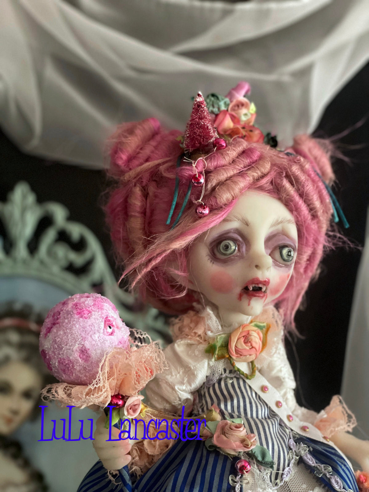 Pypa Patisserie the rococo vampire ~LuLus Holidays Original LuLu Lancaster Art Doll