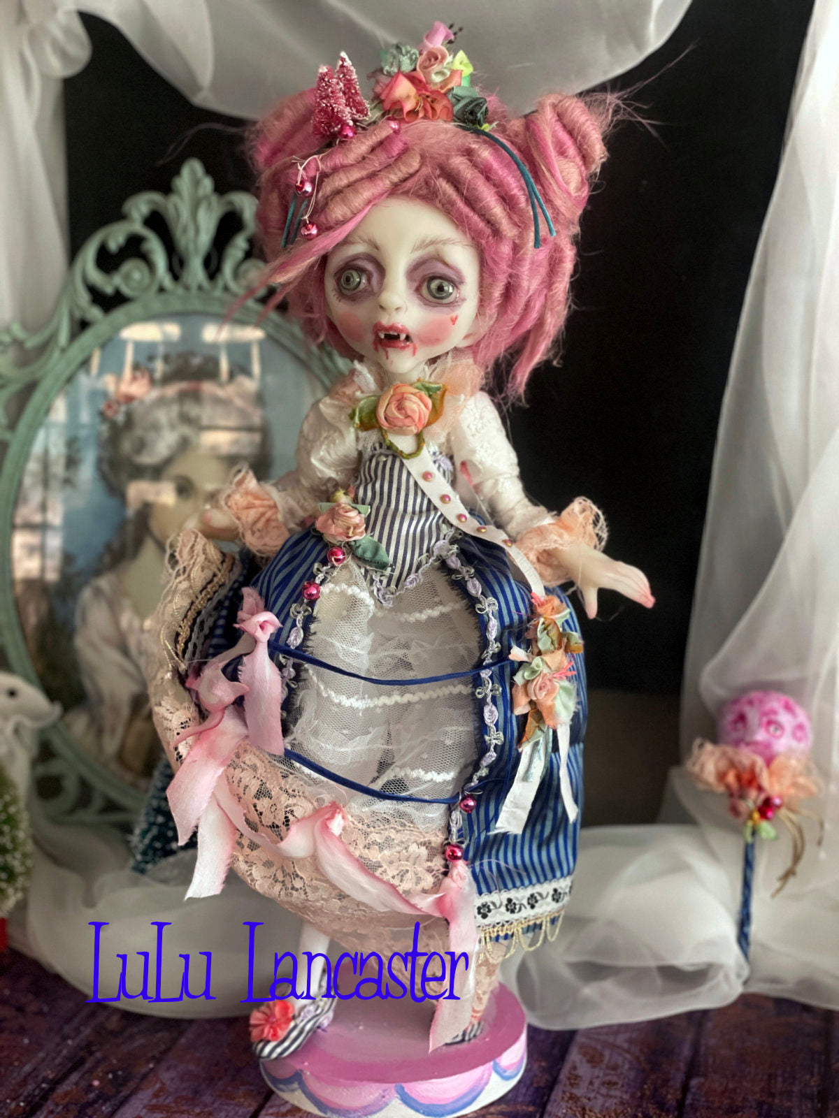 Pypa Patisserie the rococo vampire ~LuLus Holidays Original LuLu Lancaster Art Doll