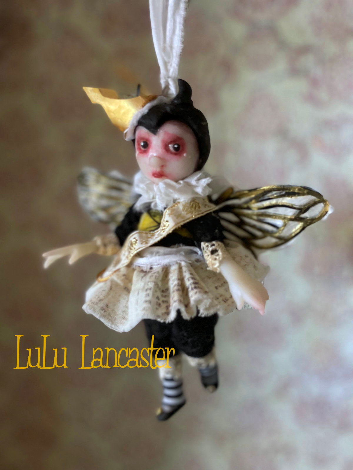 Queen Bee Aya Mini hanging Original LuLu Lancaster Art Doll