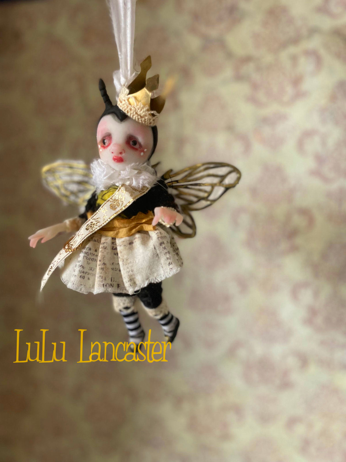 Queen Bee CeCe Mini hanging Original LuLu Lancaster Art Doll