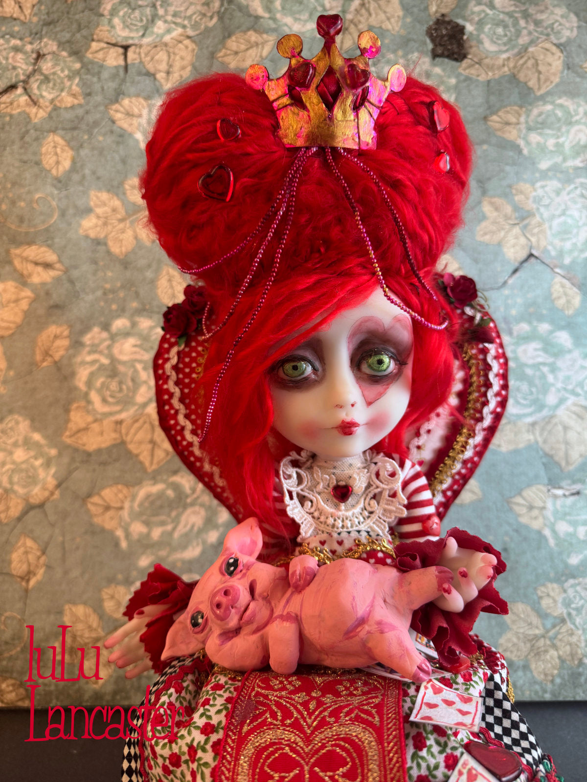 Queen of Hearts ~ original Lulu Lancaster Art Doll