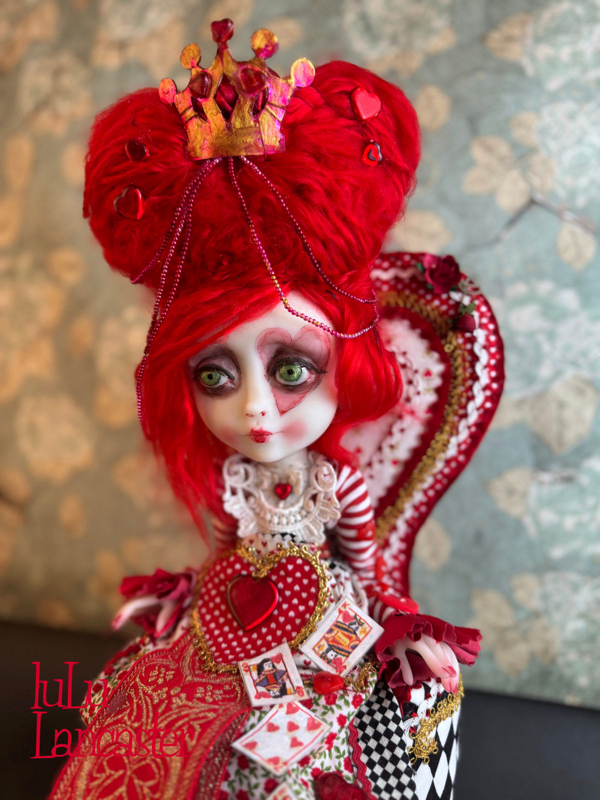 Queen of Hearts ~ original Lulu Lancaster Art Doll