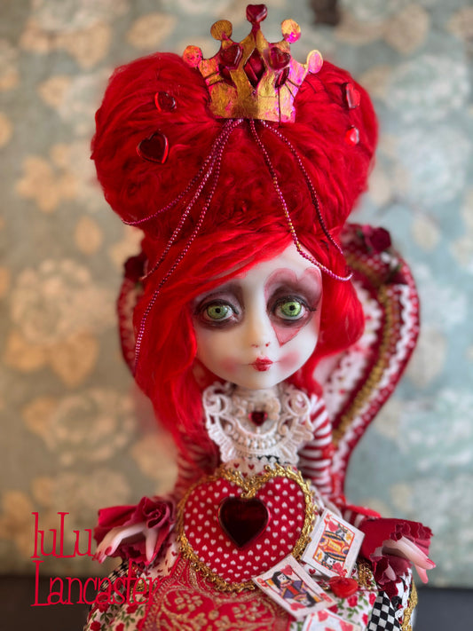 Queen of Hearts ~ original Lulu Lancaster Art Doll