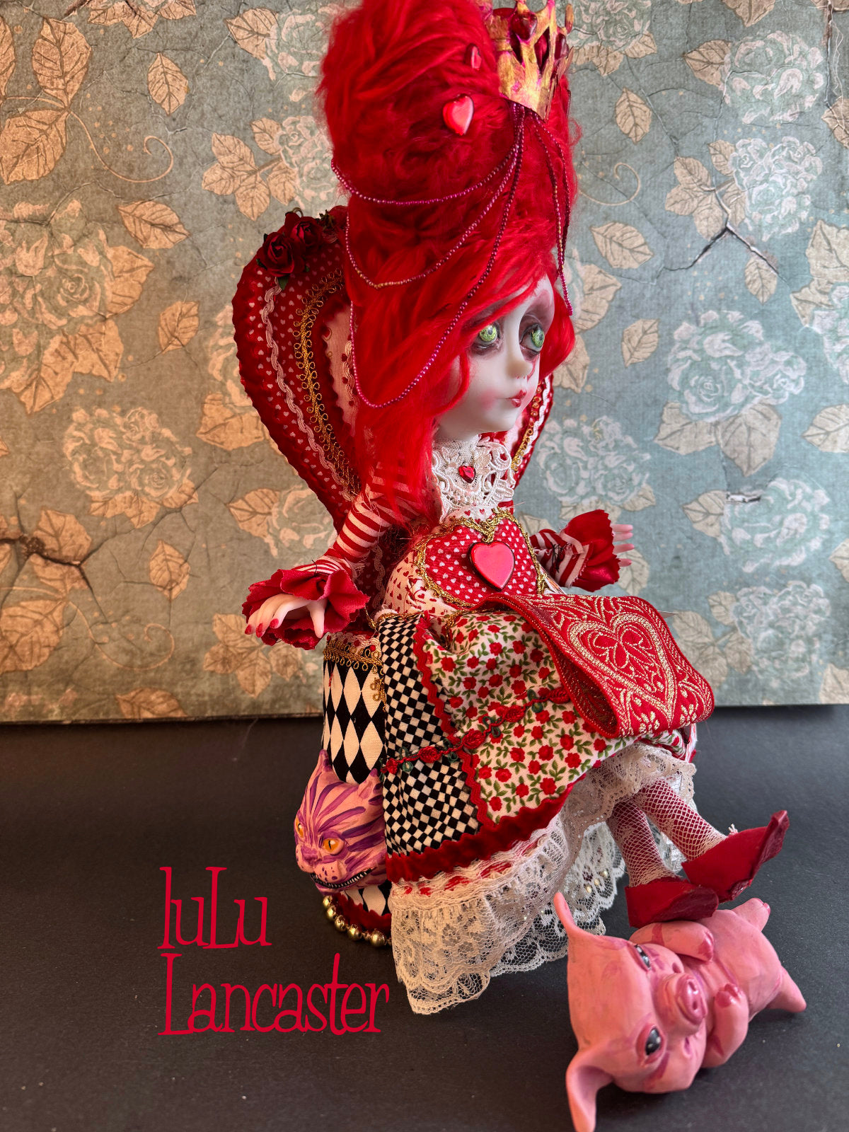 Queen of Hearts ~ original Lulu Lancaster Art Doll