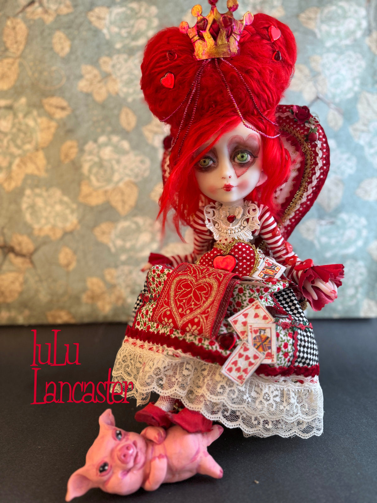 Queen of Hearts ~ original Lulu Lancaster Art Doll