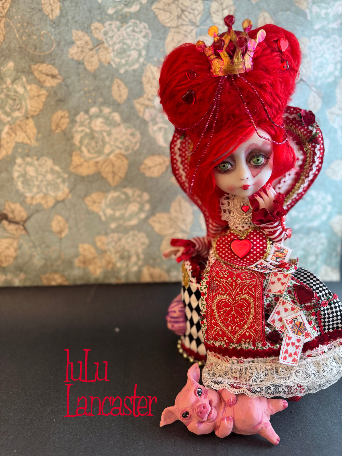 Queen of Hearts ~ original Lulu Lancaster Art Doll