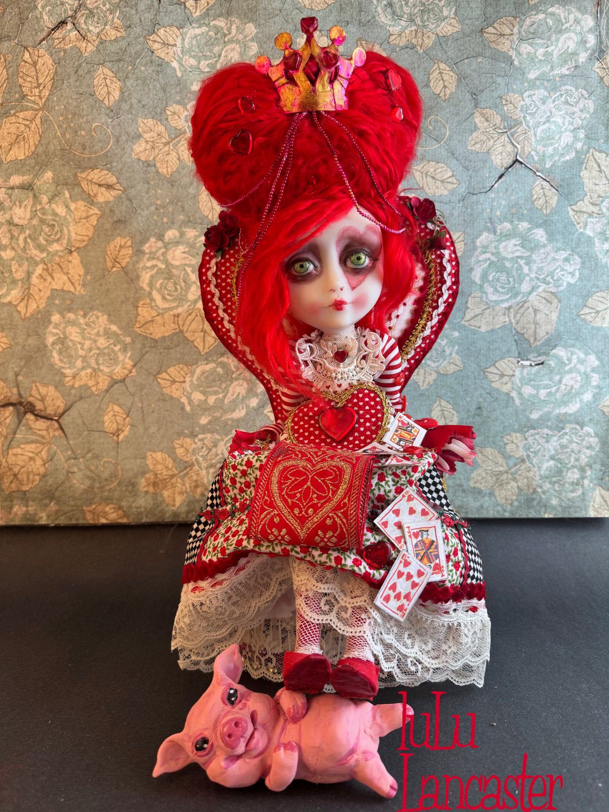 Queen of Hearts ~ original Lulu Lancaster Art Doll