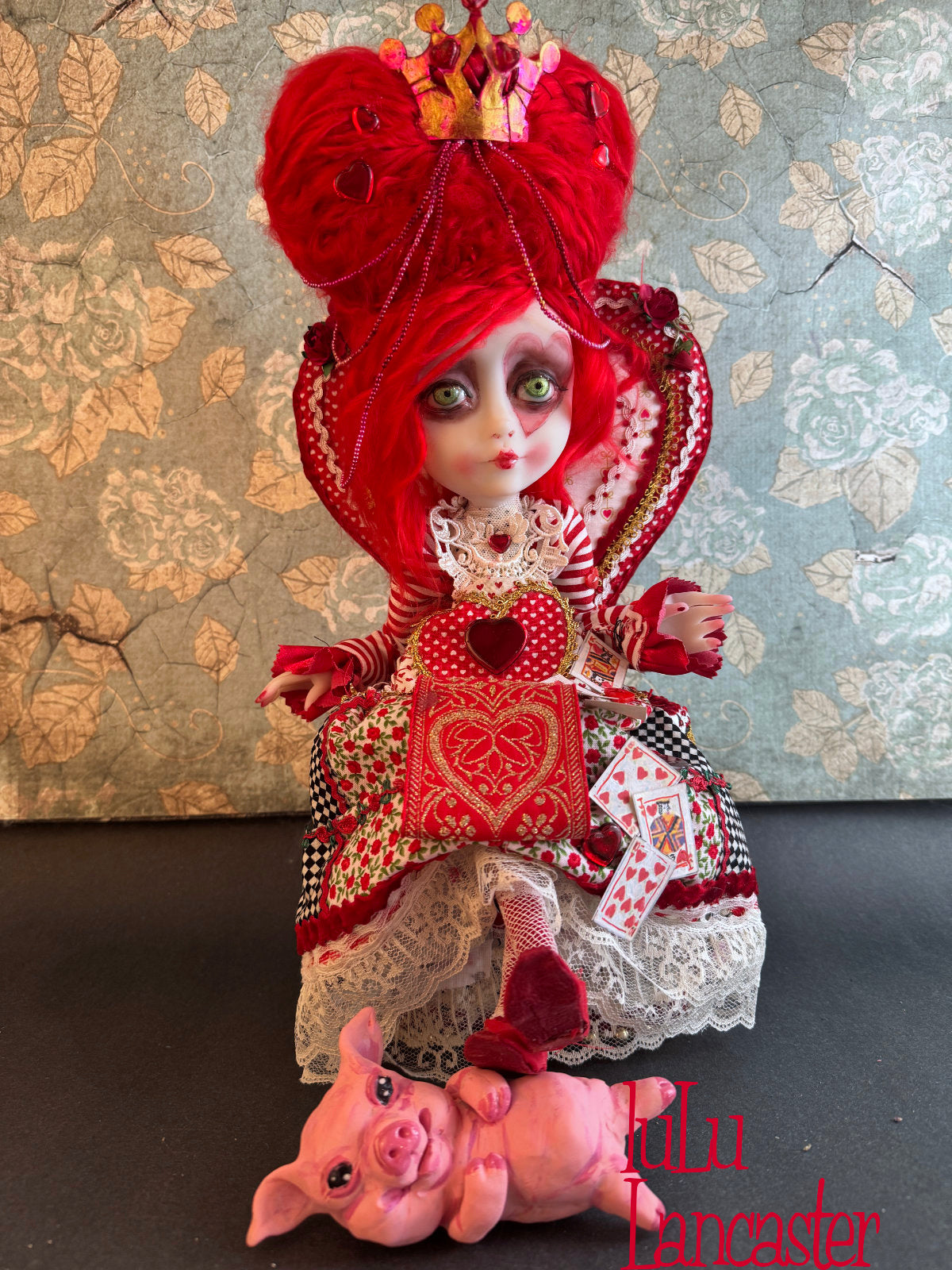 Queen of Hearts ~ original Lulu Lancaster Art Doll