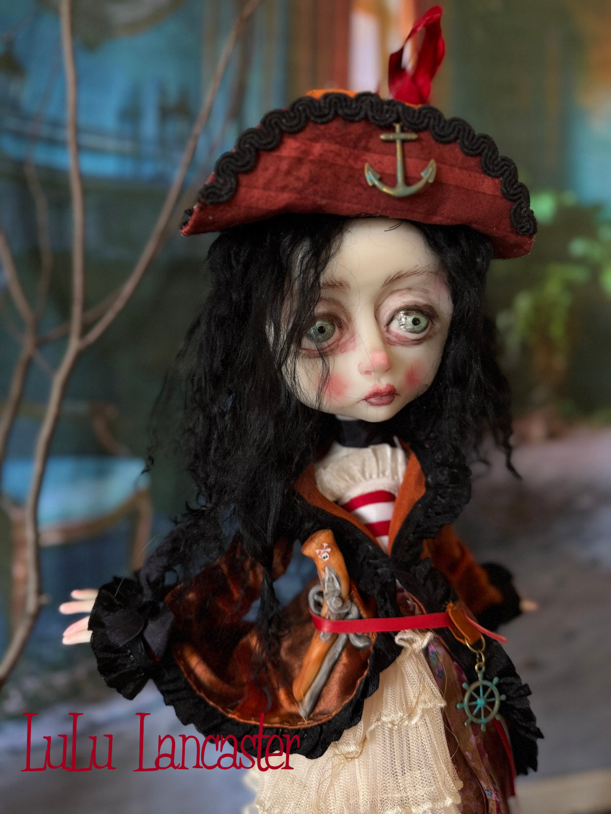 Robin Redboots the Pirate ~Original LuLu Lancaster Art Doll